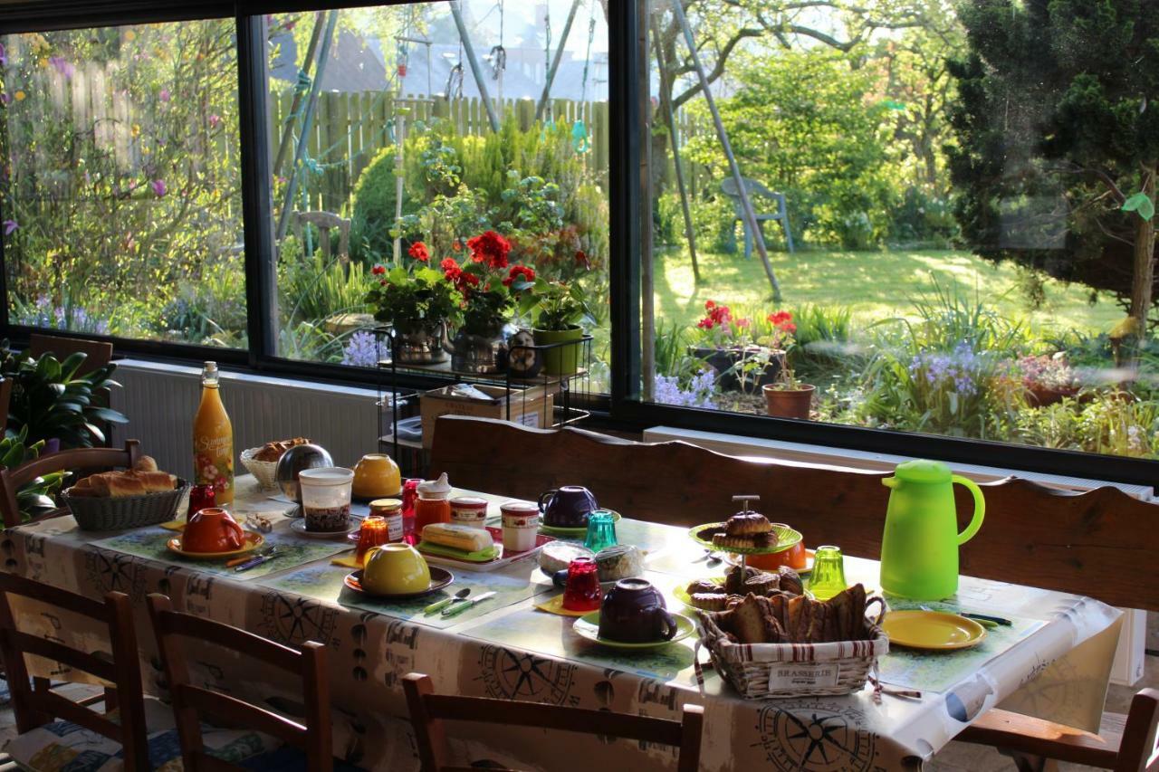Chez Catherine - Chaumiere Normande Theuville-aux-Maillots Екстериор снимка